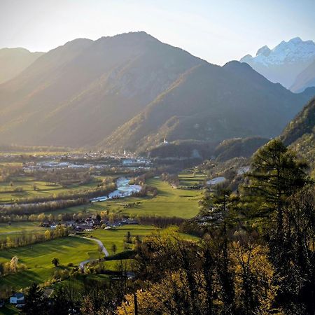 Mountain Lodge Forte Emilia Kobarid Bagian luar foto
