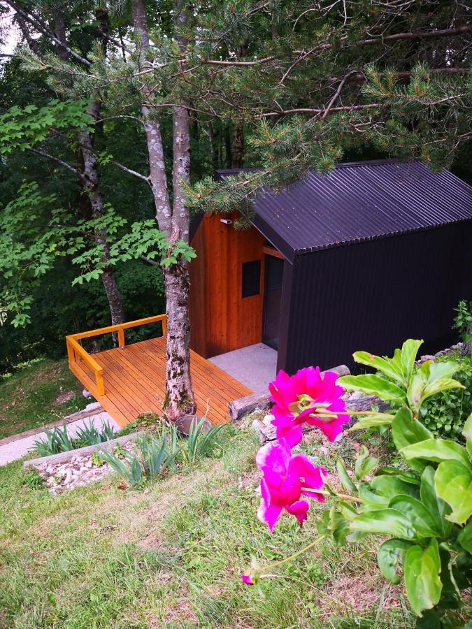 Mountain Lodge Forte Emilia Kobarid Bagian luar foto