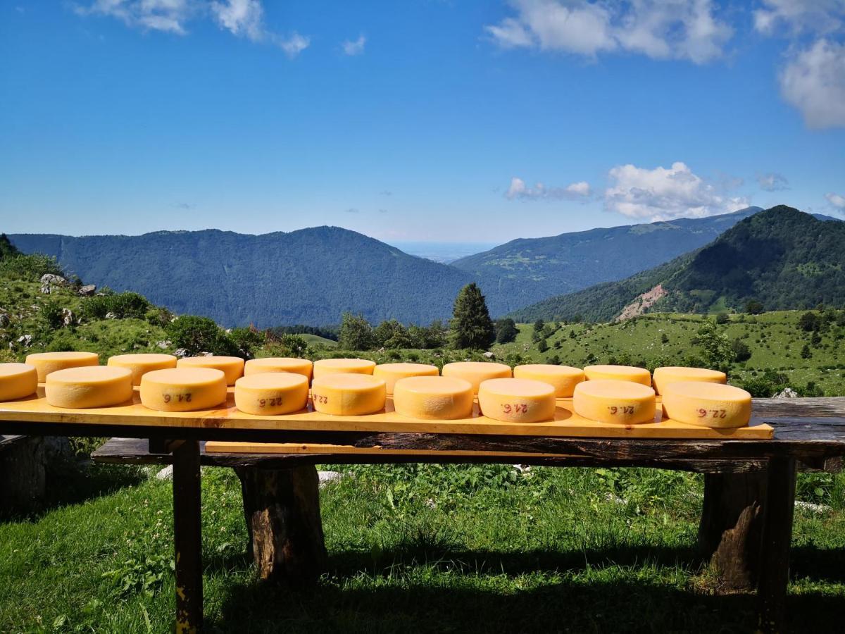 Mountain Lodge Forte Emilia Kobarid Bagian luar foto