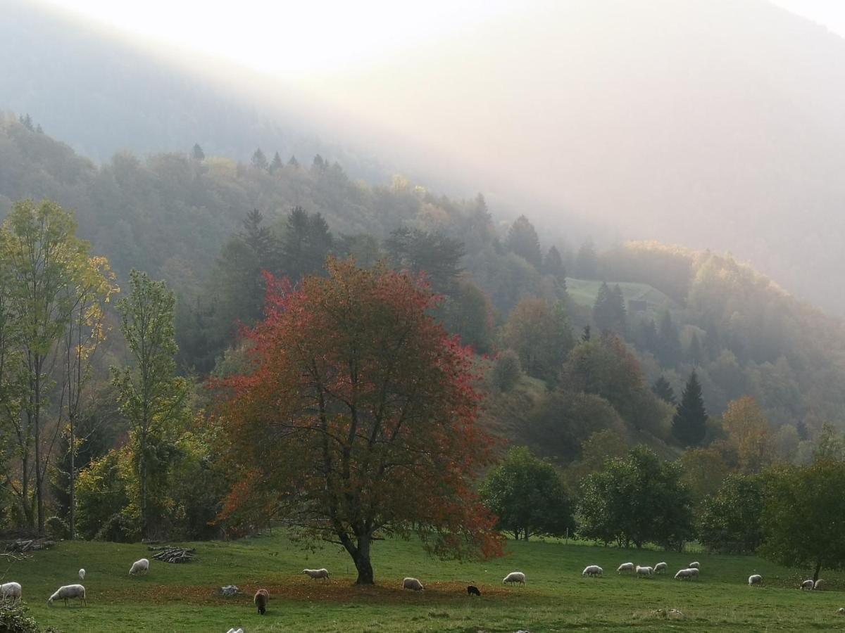 Mountain Lodge Forte Emilia Kobarid Bagian luar foto