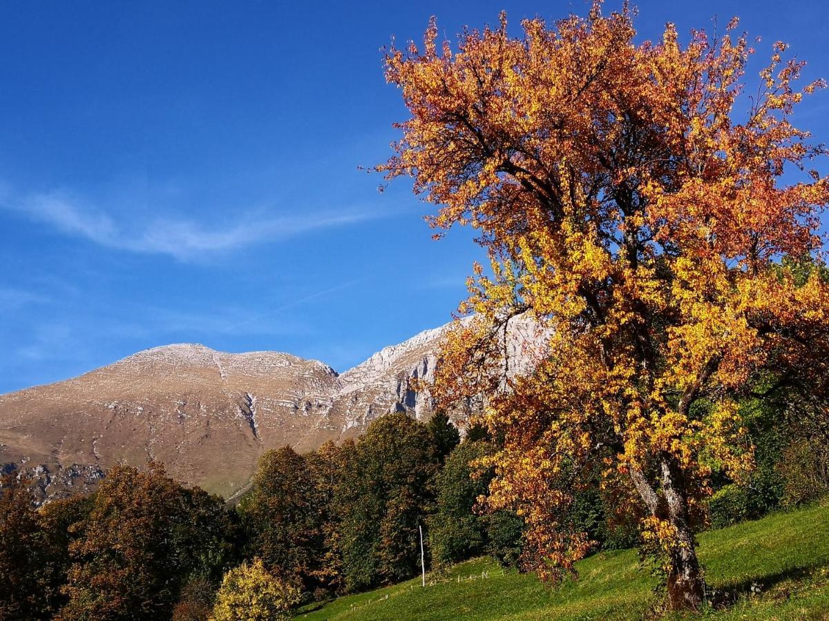 Mountain Lodge Forte Emilia Kobarid Bagian luar foto