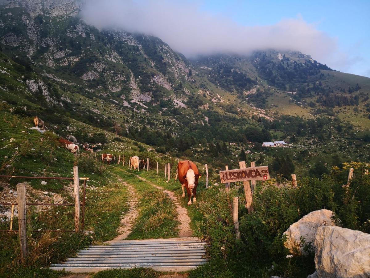Mountain Lodge Forte Emilia Kobarid Bagian luar foto