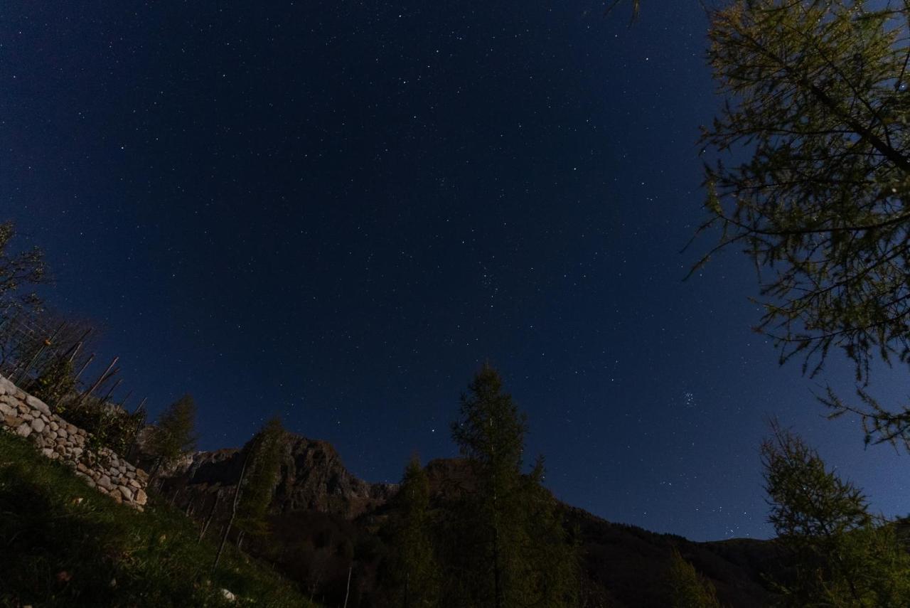 Mountain Lodge Forte Emilia Kobarid Bagian luar foto
