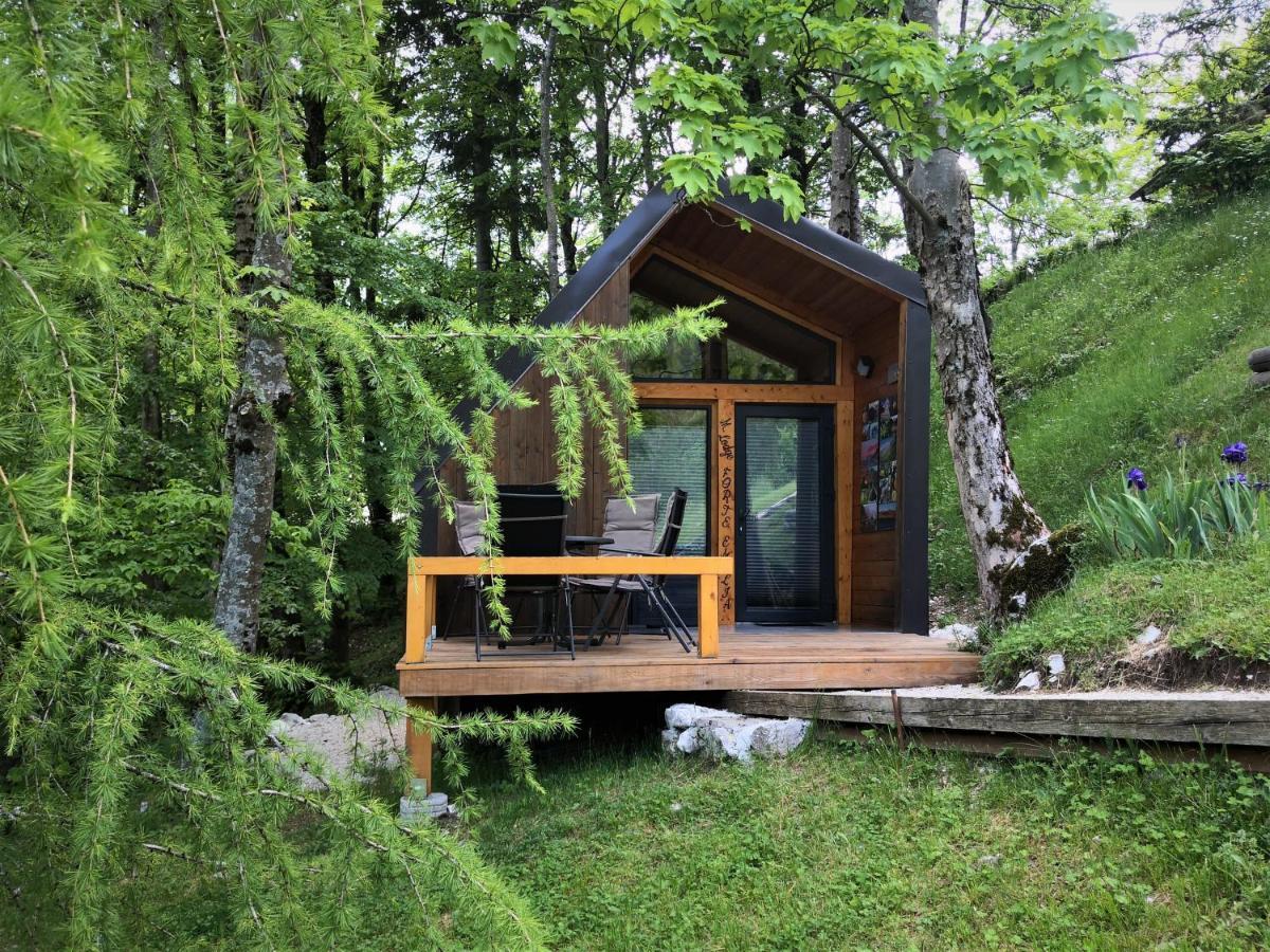 Mountain Lodge Forte Emilia Kobarid Bagian luar foto
