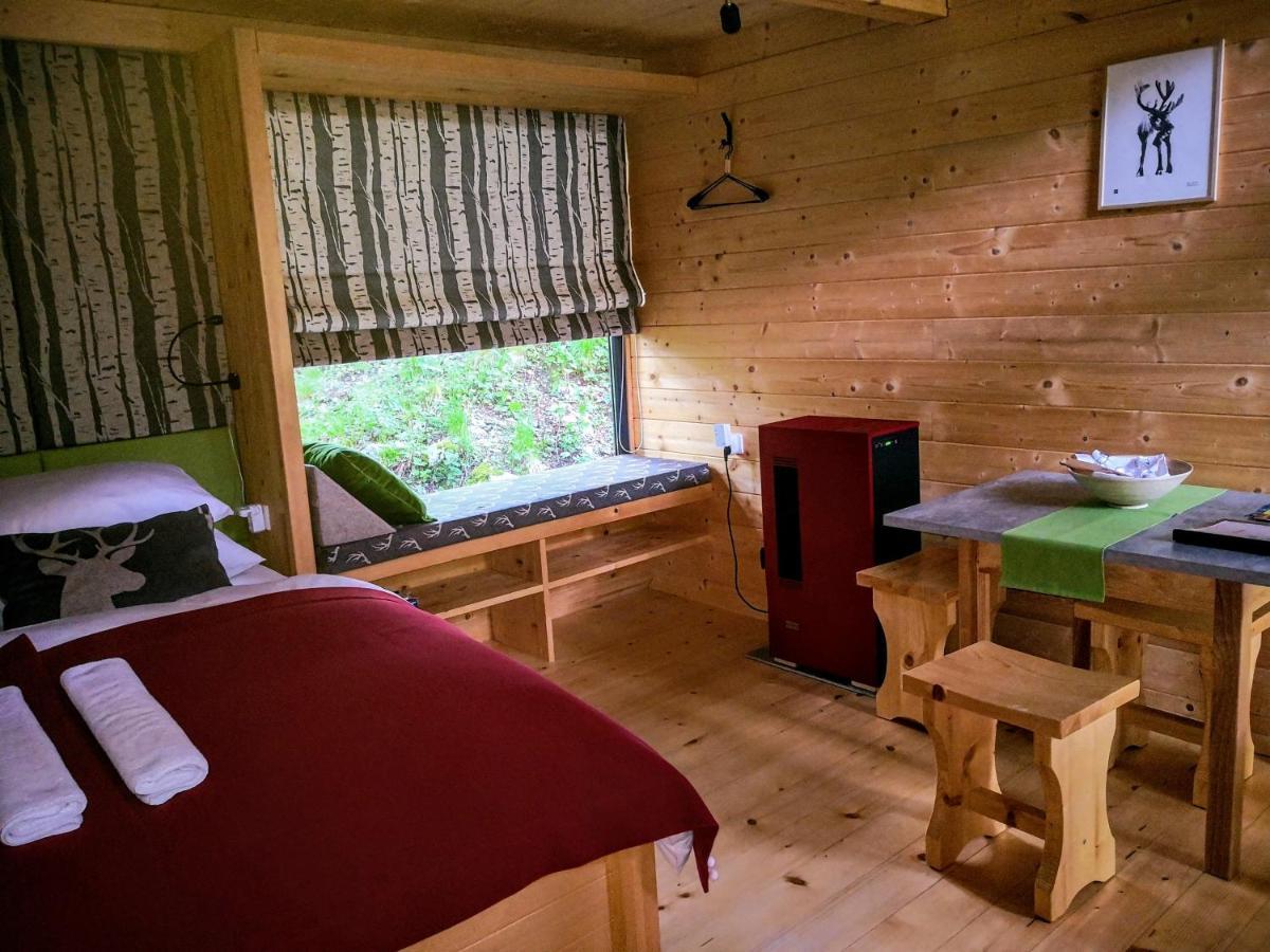 Mountain Lodge Forte Emilia Kobarid Bagian luar foto