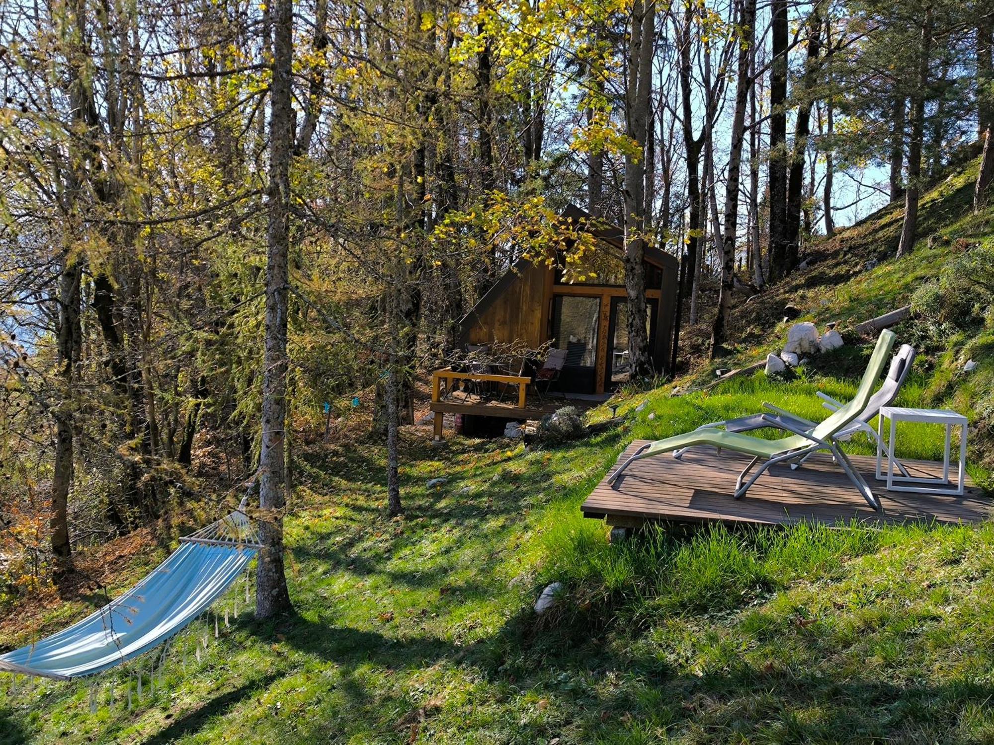 Mountain Lodge Forte Emilia Kobarid Bagian luar foto