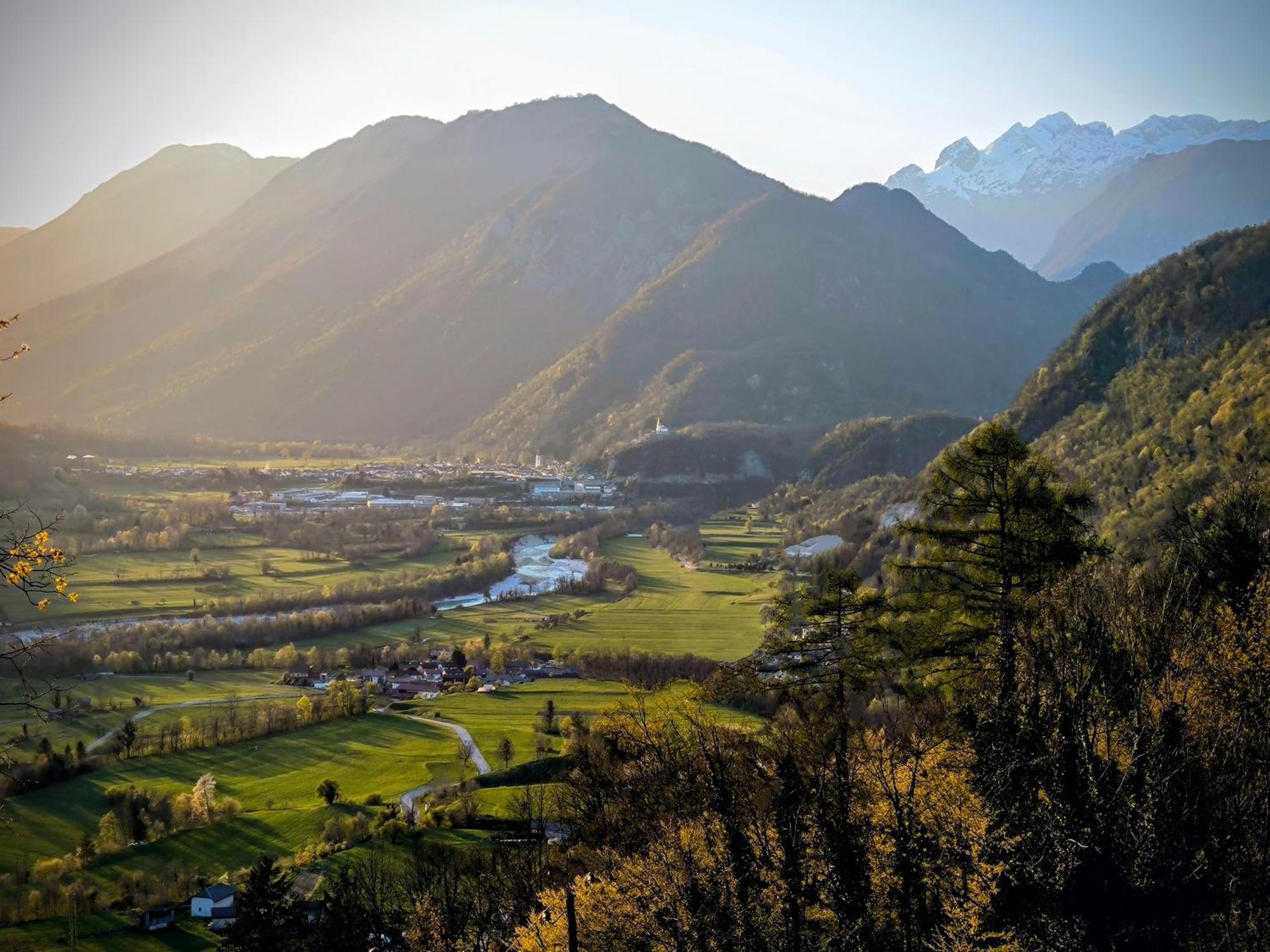 Mountain Lodge Forte Emilia Kobarid Bagian luar foto